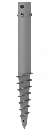 Винтовая свая. Грунт ГФ-021 - СВМ-N 89 (3.5) - 2500
